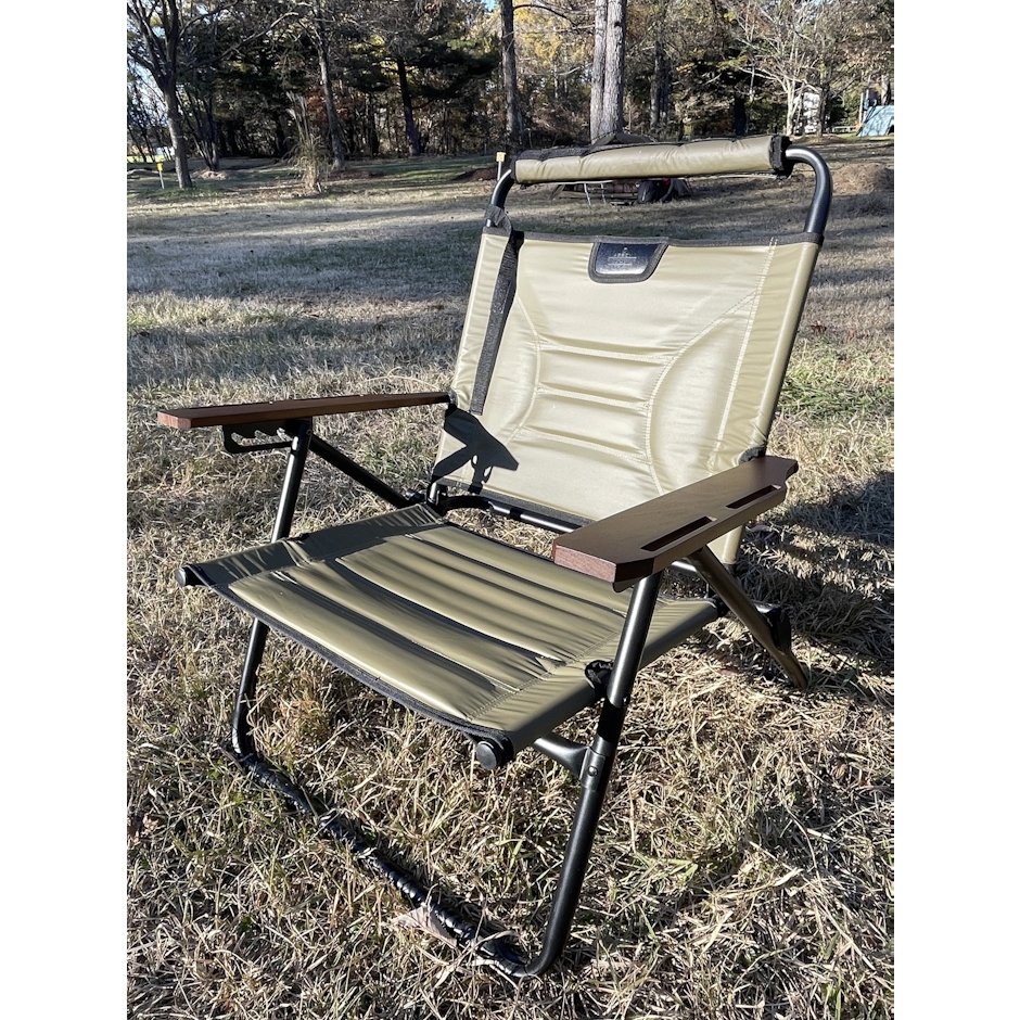 AS2OV アッソブ RECLINING LOW ROVER CHAIR+MULTI CUSION ローバーチェア+アウトドアクッション 2点セット 1枚目