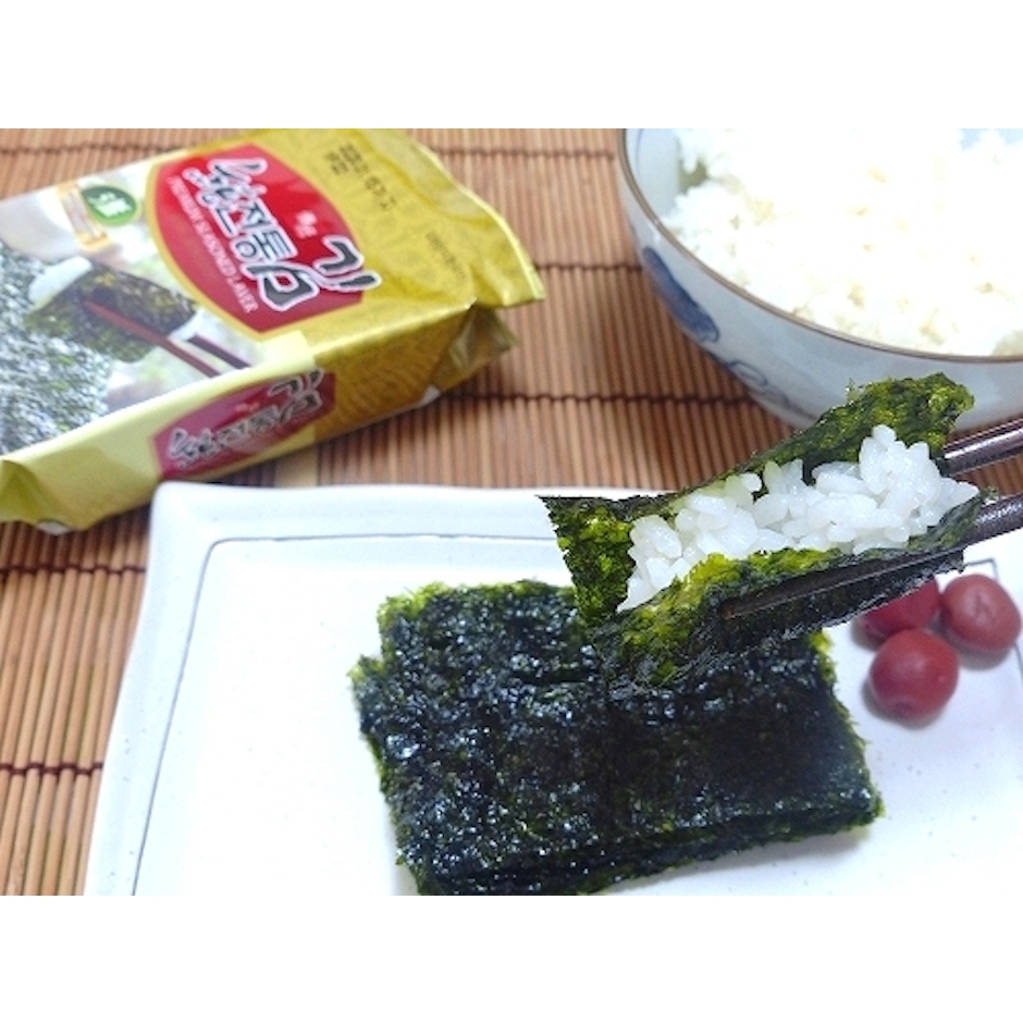 ソチョン 伝統韓国のり 8枚×12p入り 2パック 3枚目