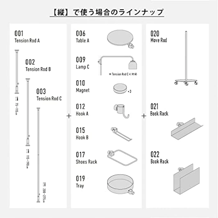 平安伸銅工業 DRAW A LINE 019 Tray Black ドローアライン トレイ ブラック 縦専用パーツ 幅23×奥行29×高さ6cm 耐荷重2kg D-T-BK 7枚目