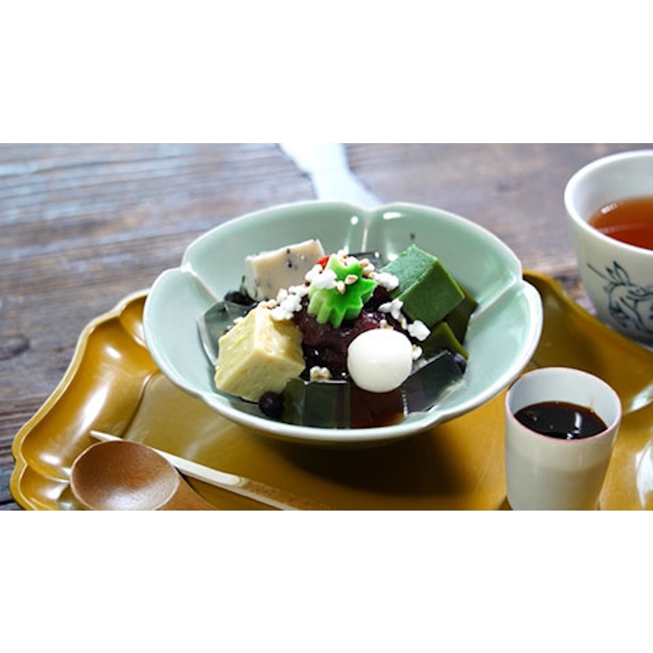 喫茶去 あんみつ 1枚目