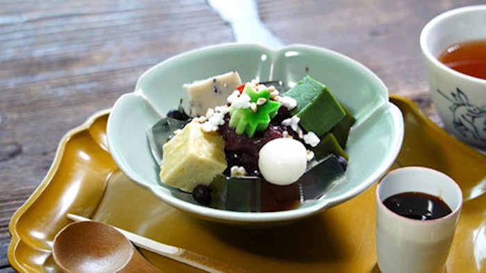 喫茶去 あんみつ 1枚目
