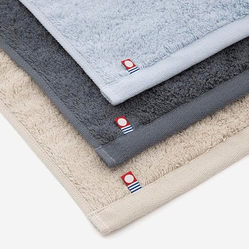 [ケユカ] KEYUCA [今治製] 抗菌防臭シャンカープレミアム フェイスタオル ダークグレー 34×75cm 2枚目