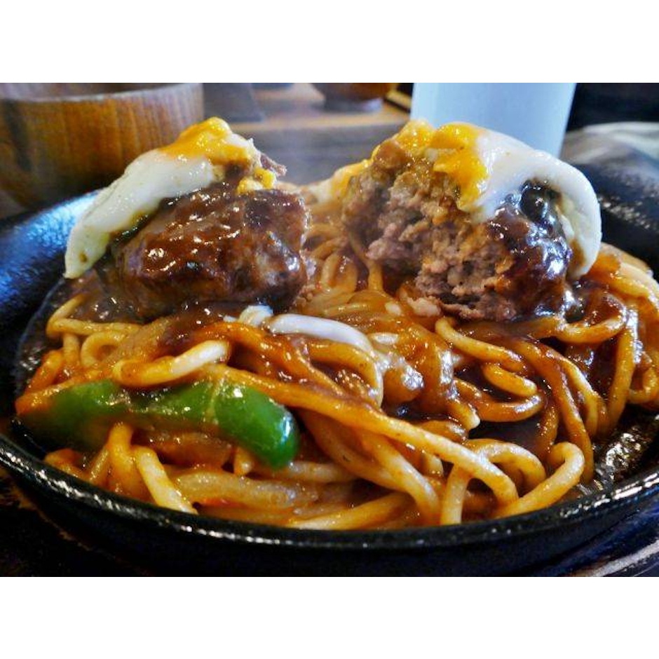 グリル デミ ナポリタンwithデミ玉バーグ 1枚目