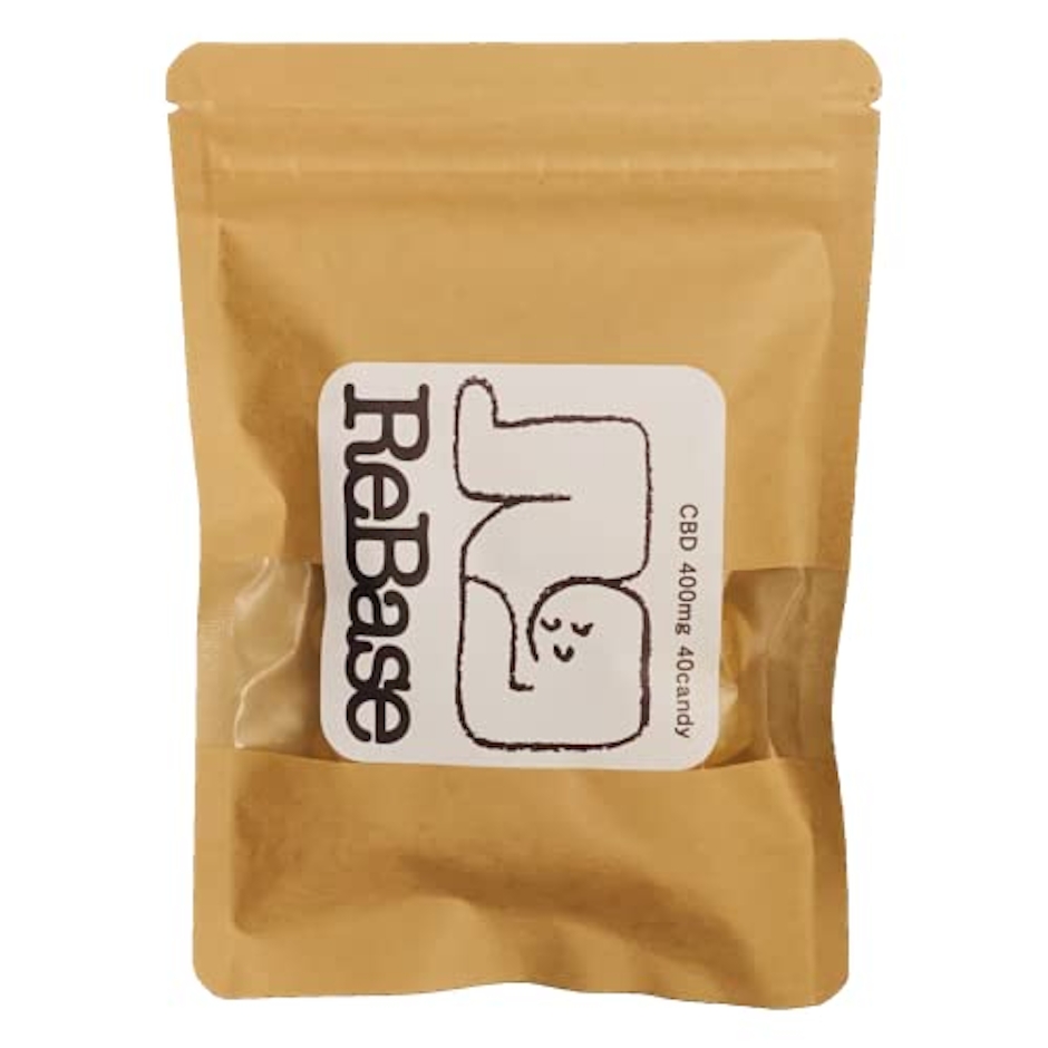 ReBase ReBase CBDキャンディ CBD 400mg配合 飴 1粒 CBD 10mg 大容量 40粒入 日本製 国内製造 ブロードスペクトラム テルペン 1枚目