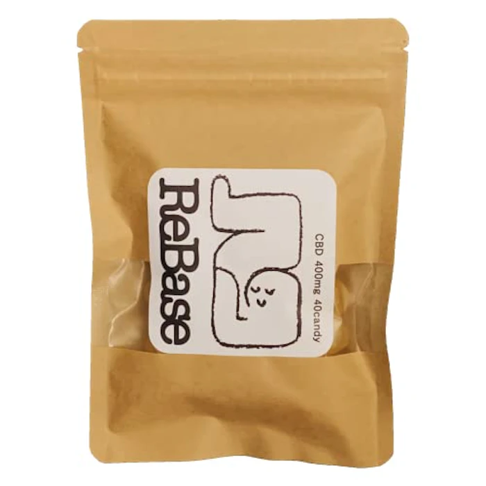 ReBase ReBase CBDキャンディ CBD 400mg配合 飴 1粒 CBD 10mg 大容量 40粒入 日本製 国内製造 ブロードスペクトラム テルペン 1枚目