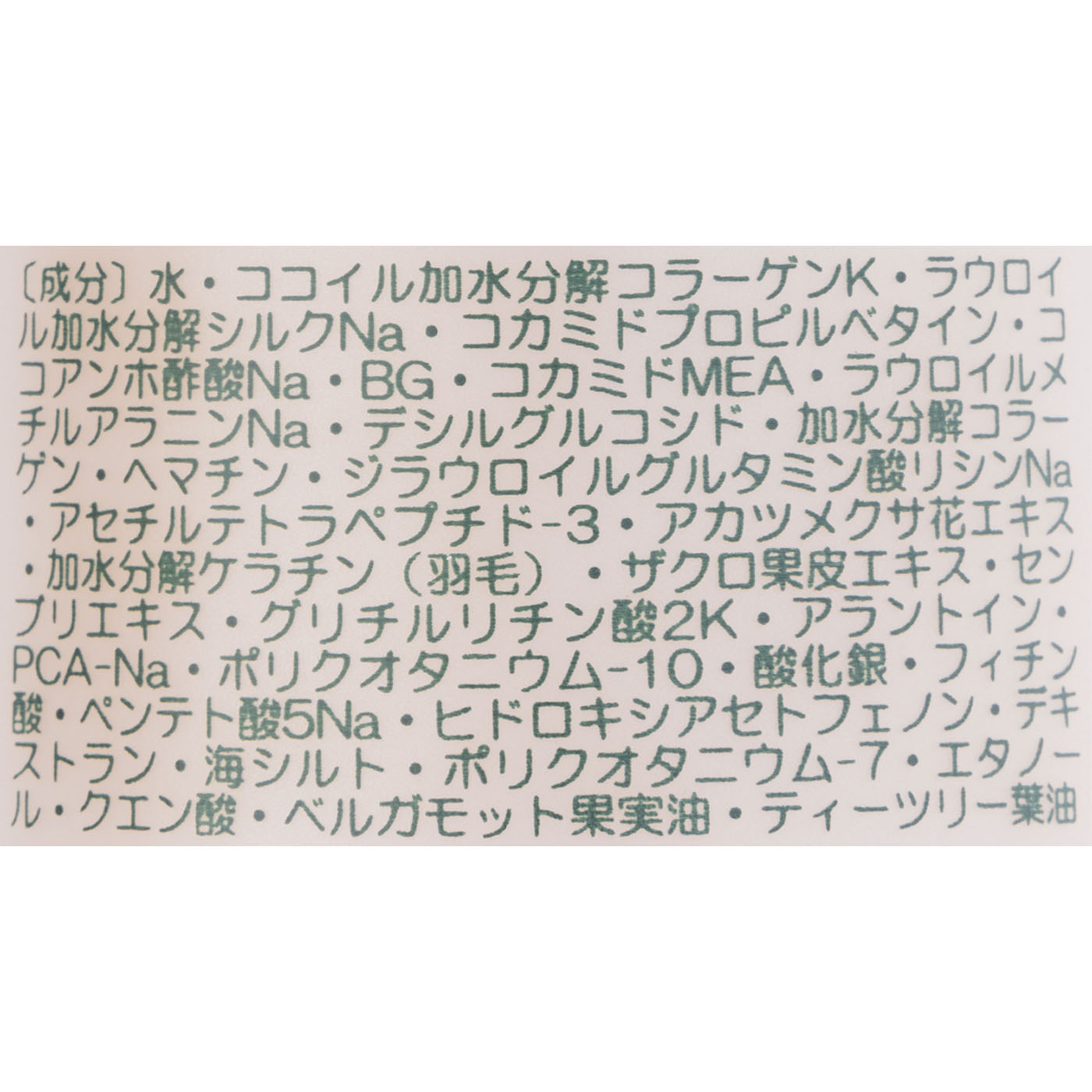 アイナボーテ PPTコラーゲン＆シルクシャンプー 3枚目