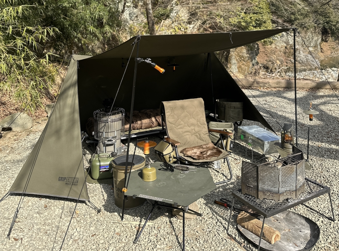 GRIP SWANY グリップスワニー  FIREPROOF GS TENT GST-01  4枚目