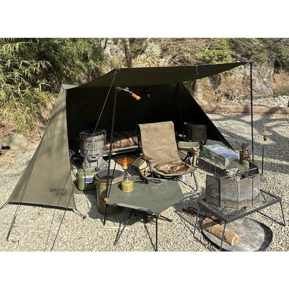 GRIP SWANY グリップスワニー FIREPROOF GS TENT GST-01 4枚目