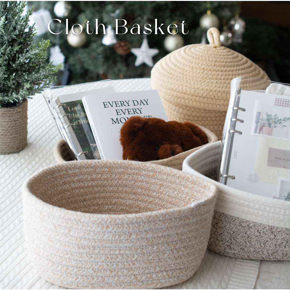LAIYIHOMEDECO Home & Living Store 編み込みバスケット 1枚目