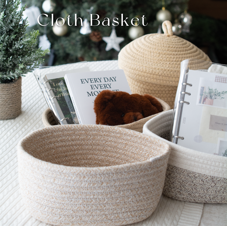 LAIYIHOMEDECO Home & Living Store 編み込みバスケット 1枚目