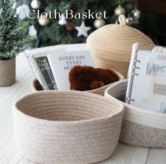 LAIYIHOMEDECO Home & Living Store 編み込みバスケット 1枚目