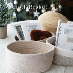 LAIYIHOMEDECO Home & Living Store 編み込みバスケット 1枚目