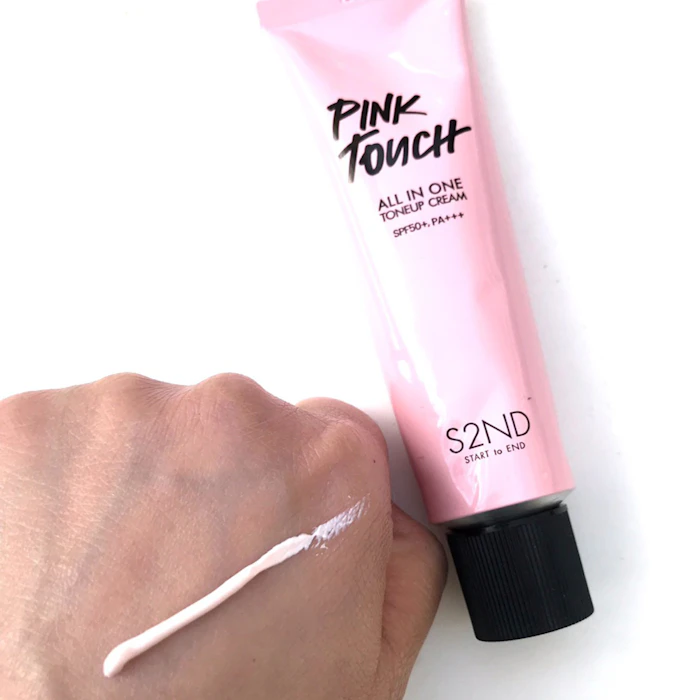 S2ND ピンク タッチ UV トーンアップ クリーム SPF50+ PA+++ 2枚目