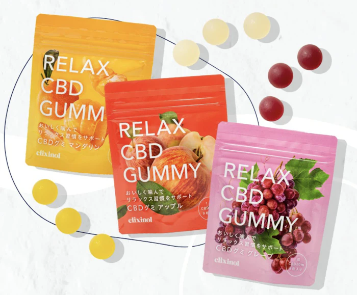 elixinol elixinol RELAX CBD GUMMY / CBD含有量180mg 1枚目