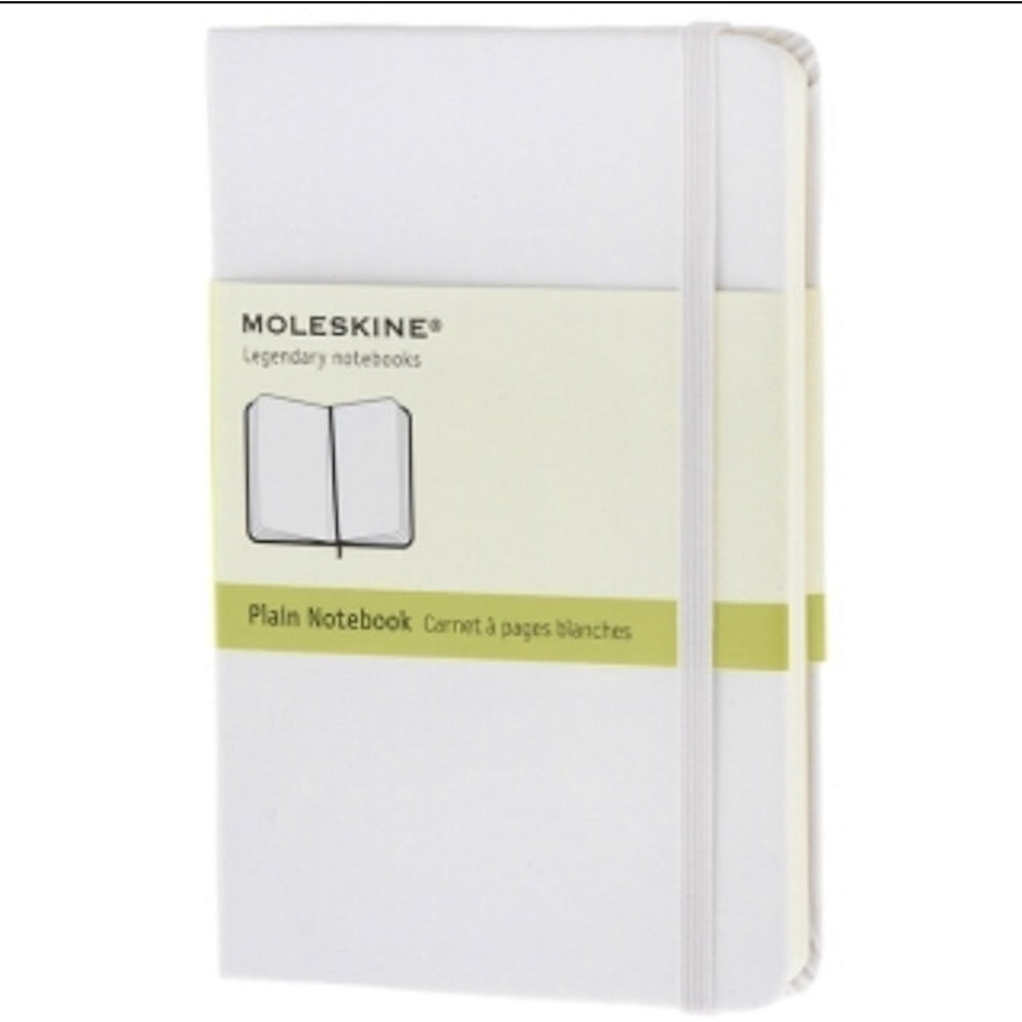 MOLESKINE スクエアードノートブック ホワイト 2枚目