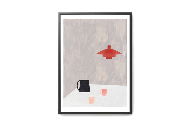 ana frois アートプリント ORANGE PENDANT A4 3枚目