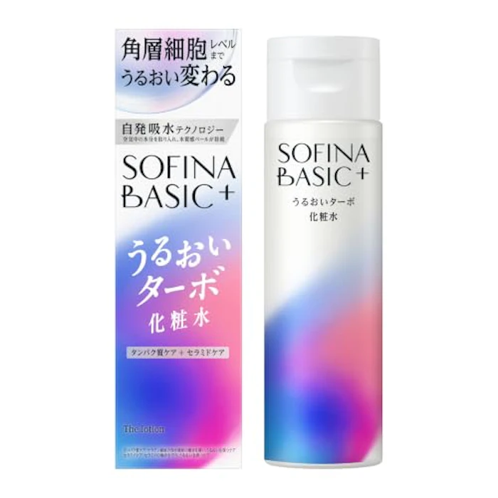 ソフィーナ BASIC+ うるおいターボ化粧水 本体160mL 1枚目