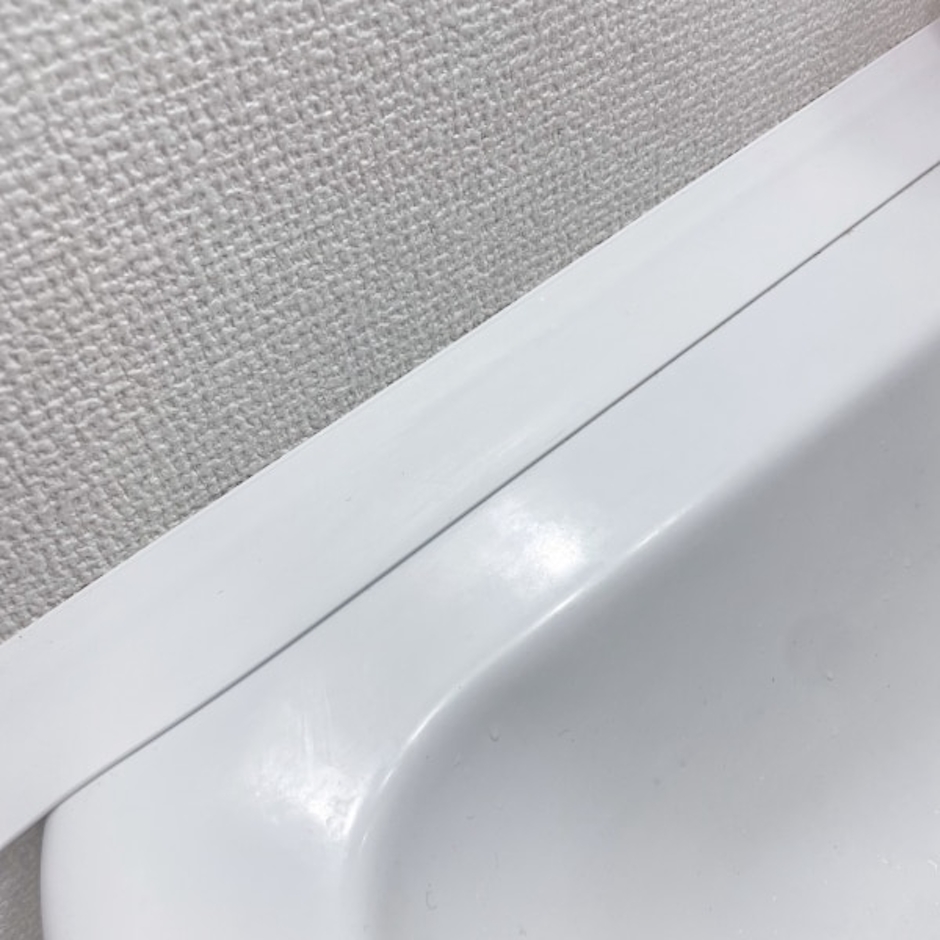 【楽天Rank★1位】隙間パッキン すき間パッキン ほこりしらず すきまパッキン 洗面 2本 セット 65cm 洗面台 隙間 すき間 横 壁 隙間ガード パッキン 抗菌 抗菌剤入り ほこり 簡単 設置 差し込むだけ 水洗い お手入れ 1枚目