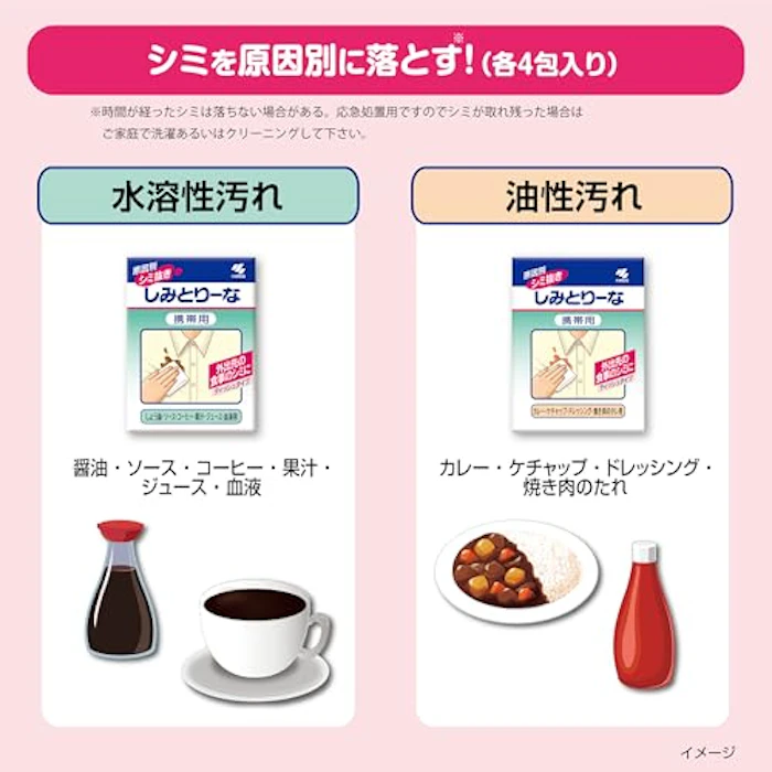 小林製薬 しみとりーな携帯用8包 6枚目