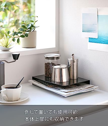 山崎実業 山崎実業(Yamazaki) マグネット プリントケース ブラック 約W18.5×D4.2×H23.5cm タワー tower レターケース 隙間収納 プリント整理 4127 7枚目