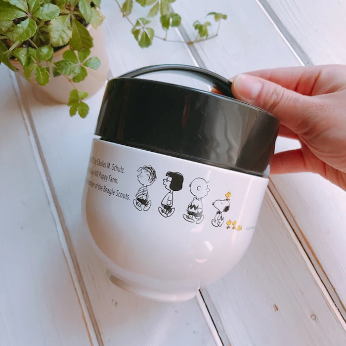 スケーター 保温弁当箱 丼型 540ml スヌーピー 1枚目