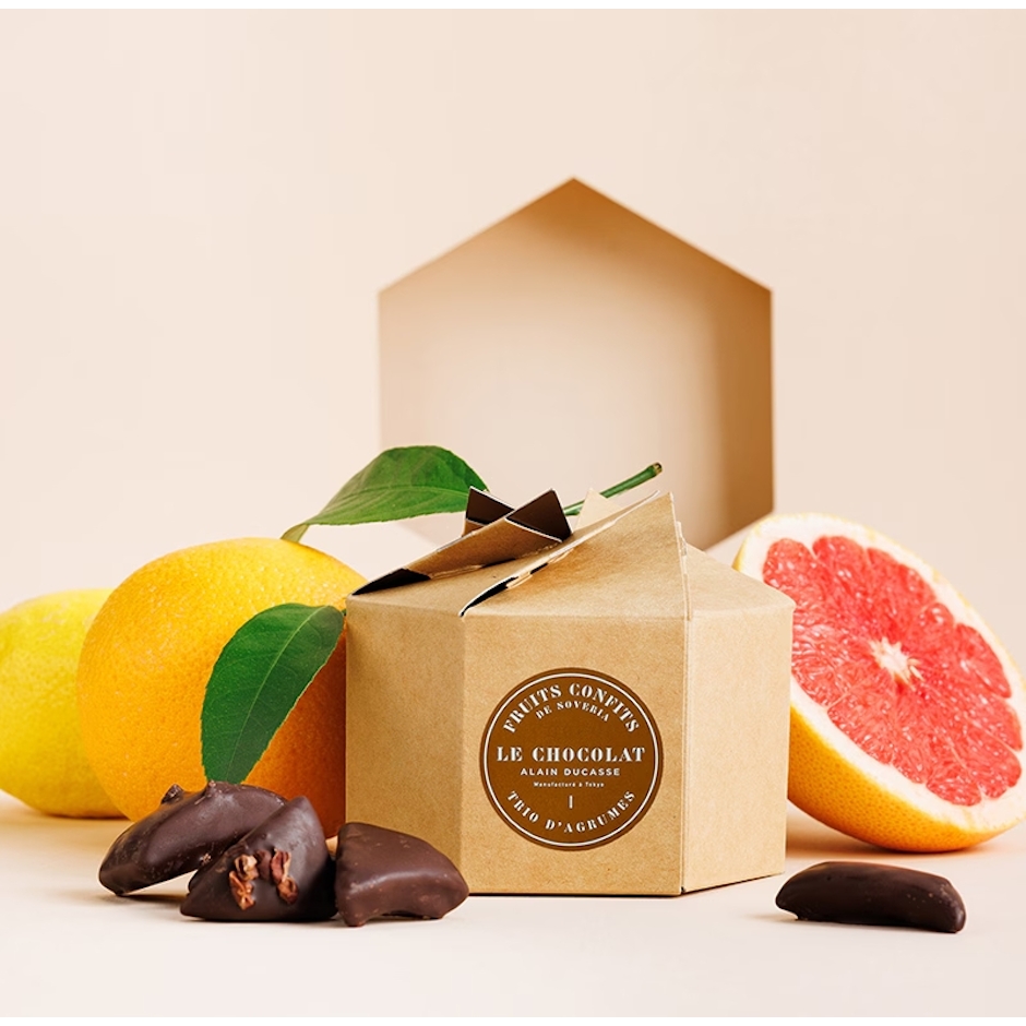 ル・ショコラ・アラン・デュカス Le Chocolat Alain Ducasse フリュイ・コンフィ 130g 1枚目