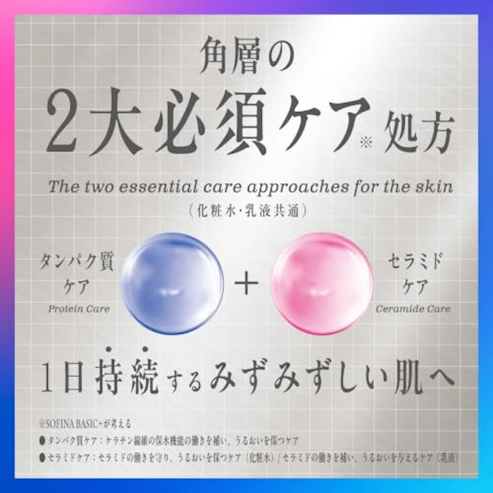 ソフィーナ BASIC+ うるおいターボ化粧水 本体160mL 6枚目
