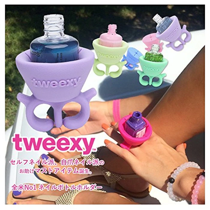 tweexy ネイルボトルホルダー ウェアラブルリング 3枚目