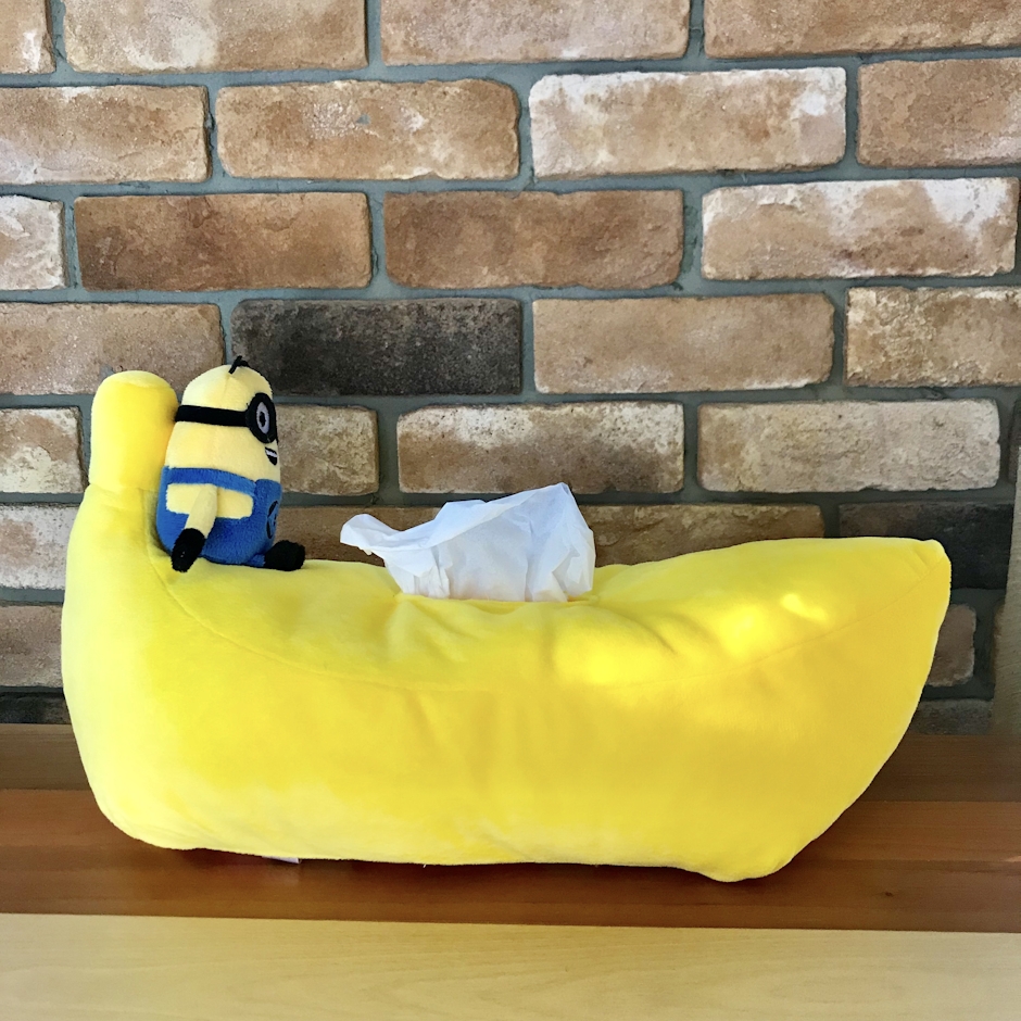 ケイカンパニー ミニオン バナナ型ティッシュケース 4枚目