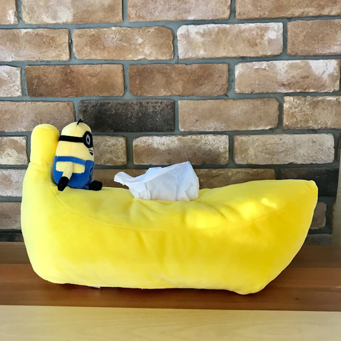 ケイカンパニー ミニオン バナナ型ティッシュケース 4枚目