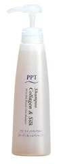 株式会社アイナ PPTコラーゲン&シルクシャンプー400ml 脂性肌~普通肌用(ふんわり) 1枚目
