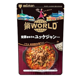 ミツカン 鍋THE WORLD 発酵唐辛子のユッケジャンテイスト 1枚目