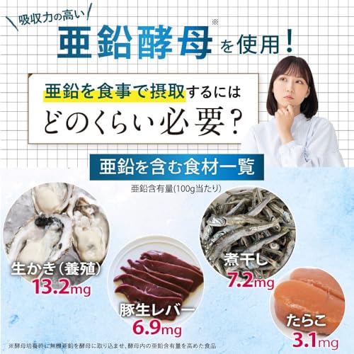 OLASHON 亜鉛 サプリメント 60粒 30日分 クロム セレン 健康応援団 (3袋) 4枚目