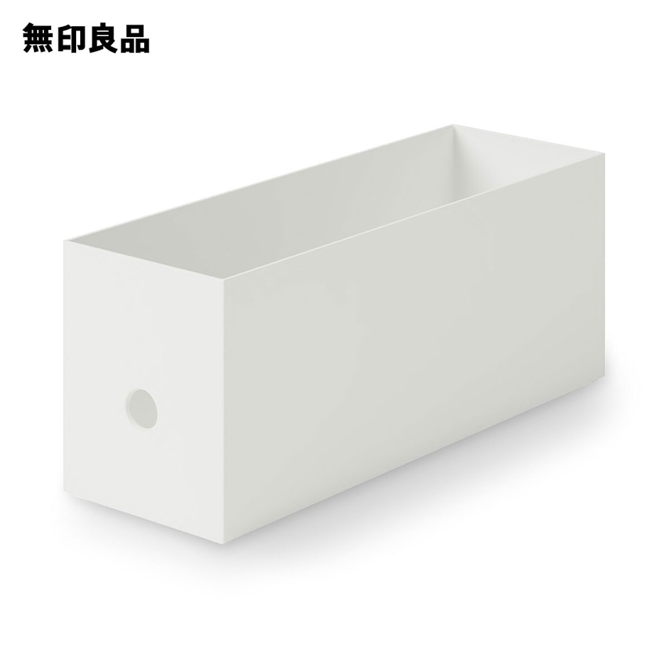 無印良品 再生ポリプロピレン入りファイルボックス・スタンダードタイプ・1/2 1枚目