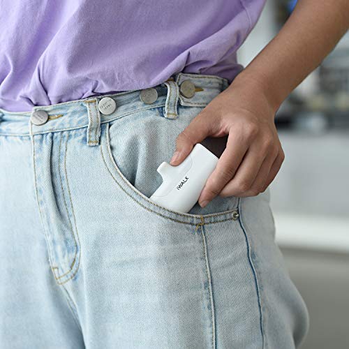iWALK 超小型 モバイルバッテリー 4500mAh USB-C コネクター内蔵 直接充電 コードレス コンパクト Samsung S23/S22/S20/S10 Note 20/10 LGなど充電対応 PSE認証済 (Android Type-C用 ホワイト) 8枚目