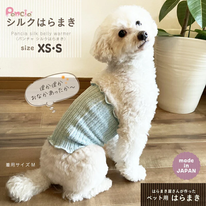 Pancia 犬用腹巻き Pancia シルクはらまき 3枚目