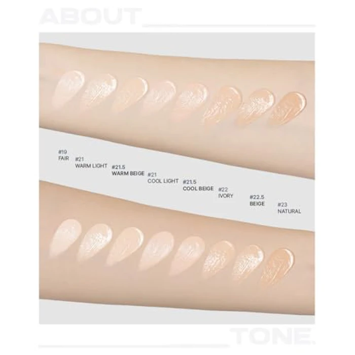 ABOUT TONE スキンレイヤーフィットファンデーション 19 フェア 10枚目