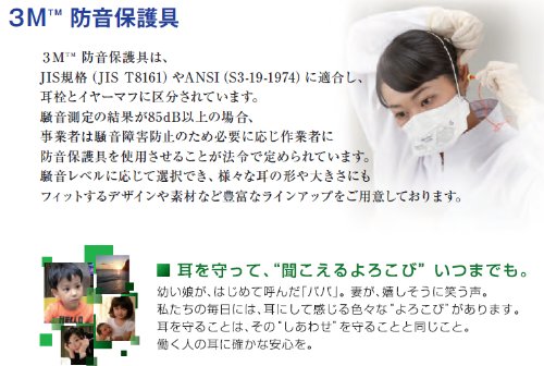 3M スリーエム(3M) 3M 防音 イヤーマフ JIS適合品 PELTOR ヘッドバンド式 H6F/V 5枚目