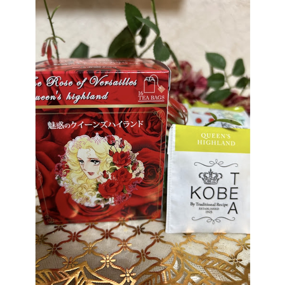 カミネ×神戸紅茶 【ベルサイユのばら紅茶】 魅惑のクイーンズハイランド ティーバッグ16P 2枚目