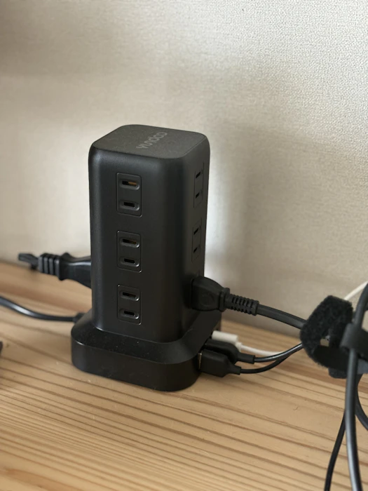電源タップ スイッチ usb 1枚目