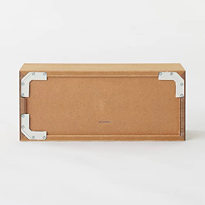 無印良品 壁に付けられる家具 箱 オーク材 幅44×奥行15.5×高さ19cm 4枚目