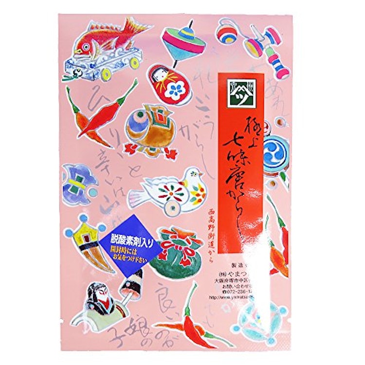 やまつ辻田 極上七味唐がらし 西高野街道から 中辛 10149 1枚目