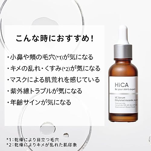 HiCA Cセラム ビタミンC誘導体6% 28ml 無添加 日本製 速攻型ビタミンC 高濃度 敏感肌パッチテスト 5枚目