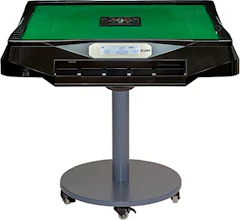 アルバン 家庭用点数表示機能付全自動麻雀卓「Slim SCORE 28S/スリムスコア28S」ブラック/折りたたみ・移動式脚タイプ/牌サイズ28mm/2023年モデル 1枚目