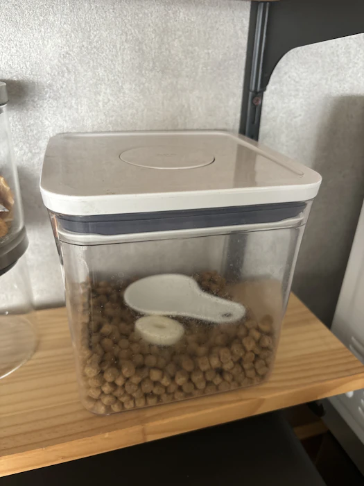 OXO OXO(オクソー) 保存容器 密閉 2.6L ステンレス ポップコンテナ ビッグスクエア ショート 1枚目