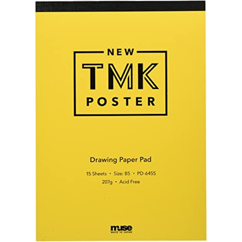 ミューズ(Muse) ミューズ 画用紙 ニューTMKポスターパッド 207g B5 PD-6455 B5 1枚目