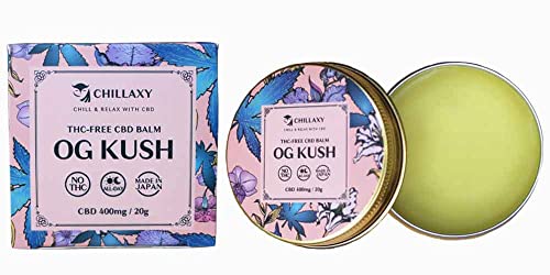 CHILLAXY CHILLAXY チラクシー OG・クッシュバーム CBDバーム 400mg 1枚目