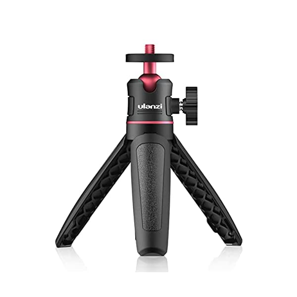 Ulanzi ミニ三脚 自撮り棒 3way 卓上 3段伸縮 小型 ライブ ZV-1 /OSMO POCKET  1枚目