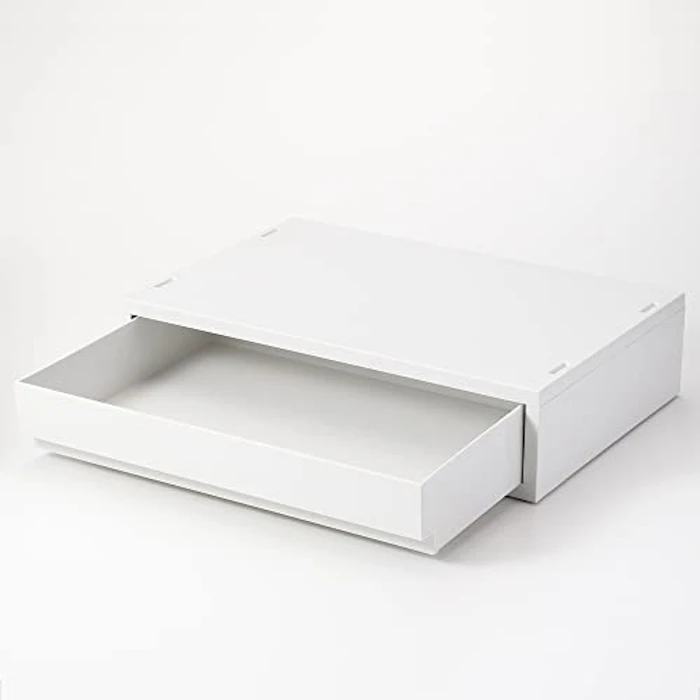 無印良品 無印良品 ポリプロピレンケース ホワイトグレー 6枚目