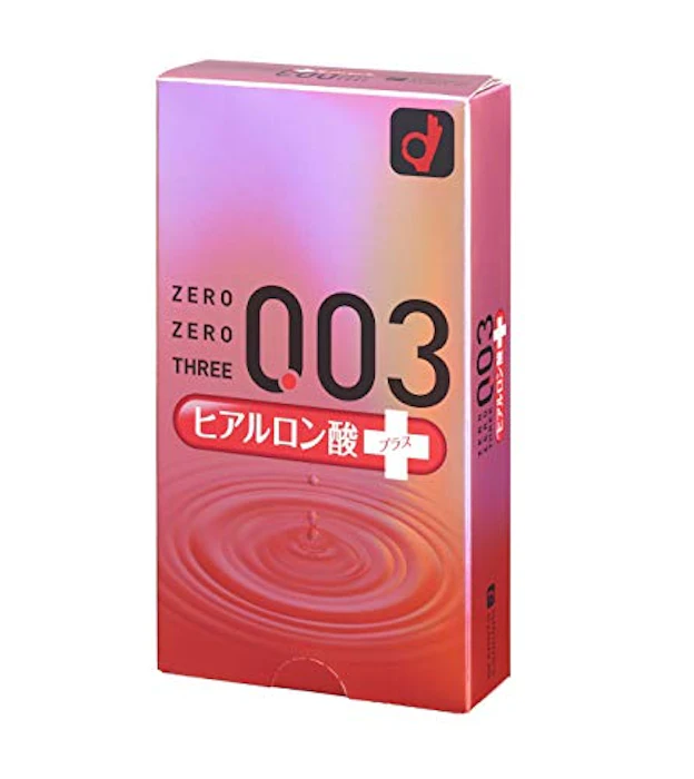 オカモト オカモト ゼロゼロスリー 0.03 ヒアルロン酸 10コ入 1枚目